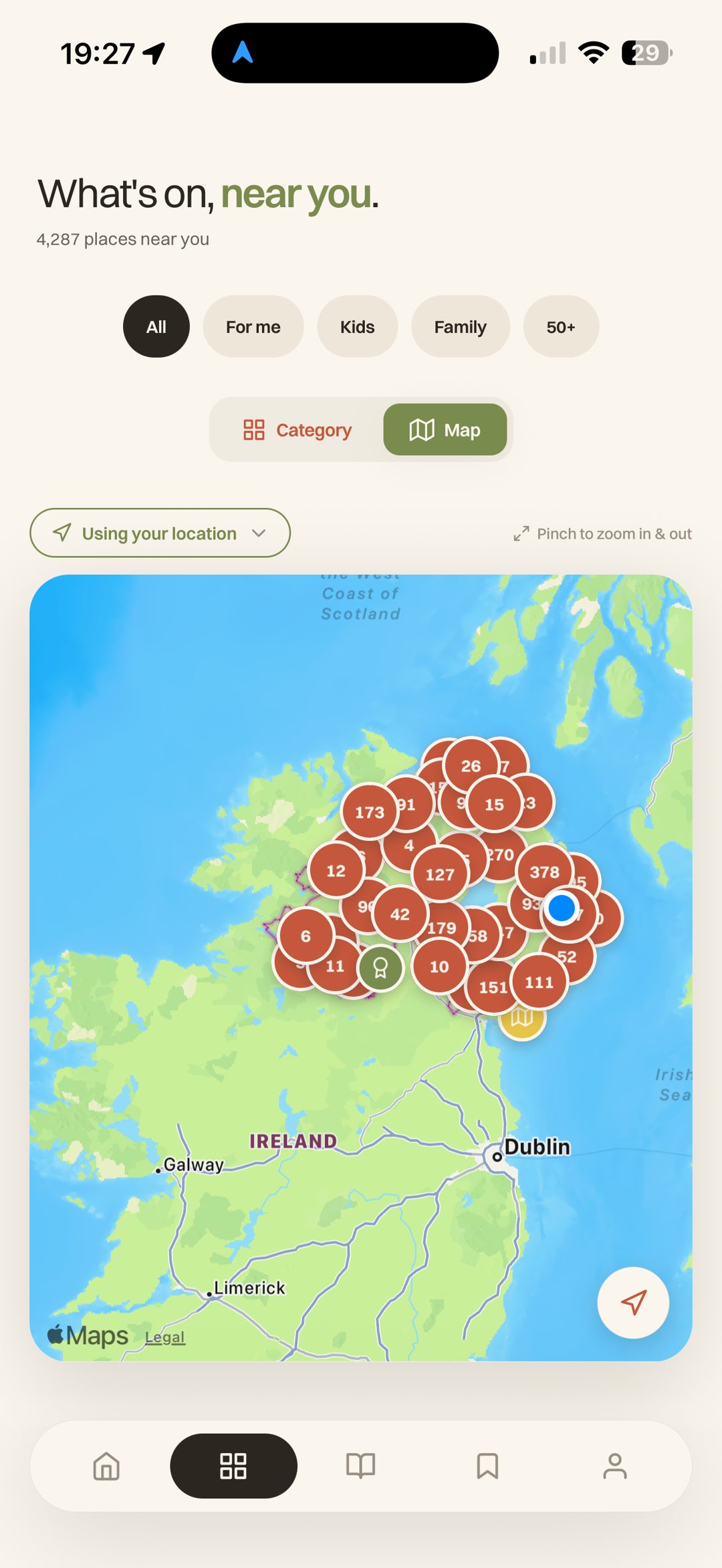 Map of places near you